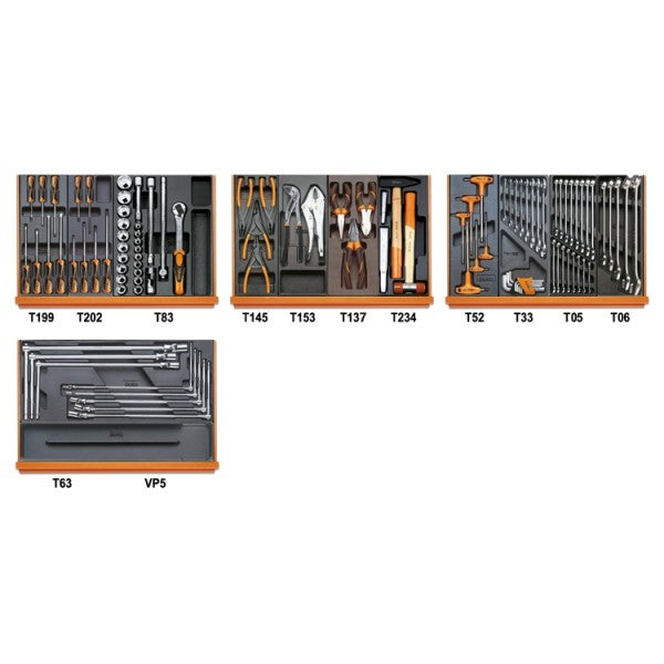 5904VG/3T - 102 Tool Combo Set