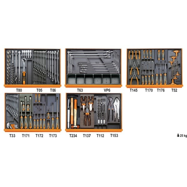 5904VG/5T - 153 Tool Combo Set