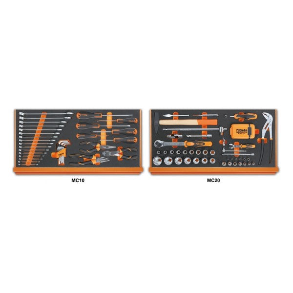 BETA C27s Mobile Tool Cart with 108 Foamed Master Tool Set