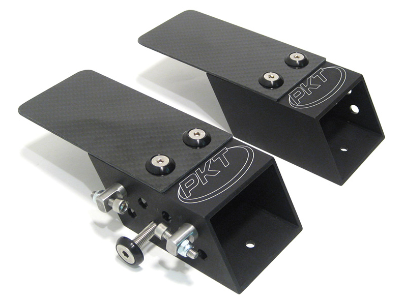 PKT 2" CF Pedal Risers for Billet Pedals - Kid Kart & Cadet