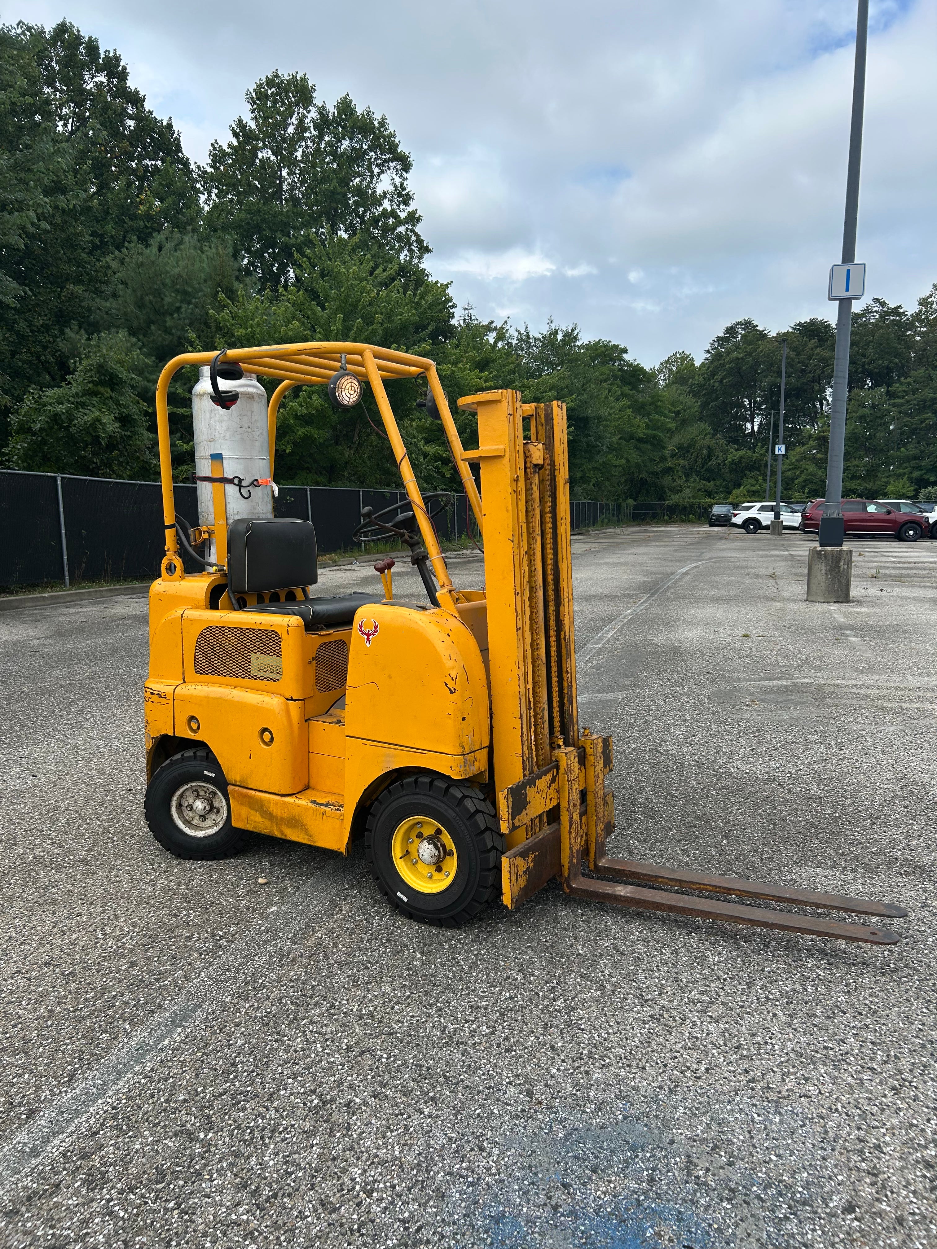 Vintage 1958 Allis Chalmers Forklift (FPL20-24) LP - 4 Cylinder