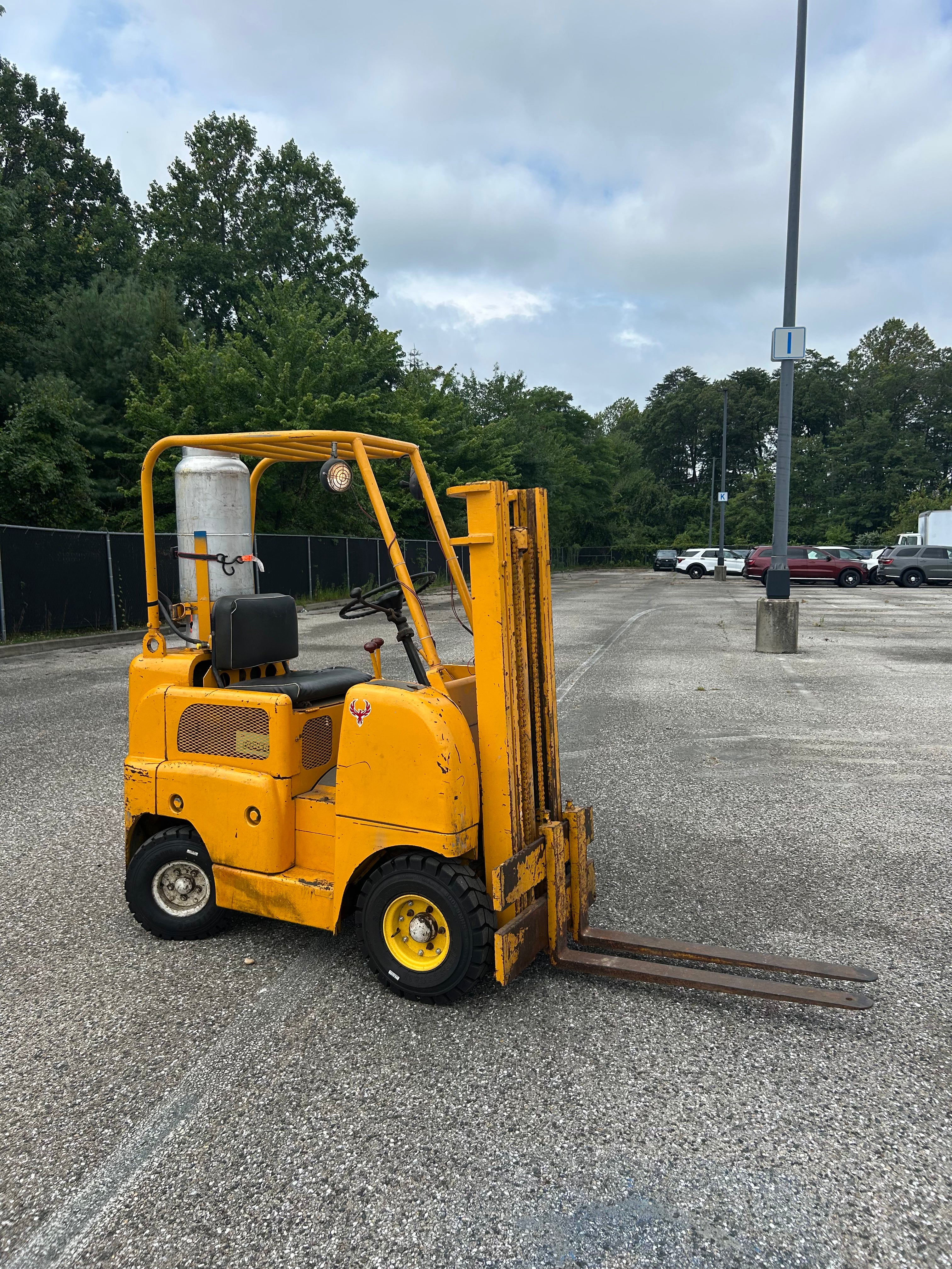 Vintage 1958 Allis Chalmers Forklift (FPL20-24) LP - 4 Cylinder