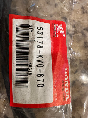 HONDA RIGHT HAND HANDLEBAR NOS (53178-KVO-670)