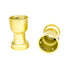 SWIFT GOLD COMPONENTS MAG 214mm x 5" FRONT WHEEL SET  (2)