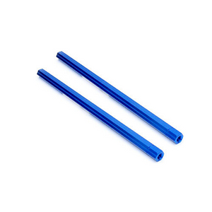 HEXAGON Aluminum Tie Rod 265mm Blue (4R & Covert 3.0)