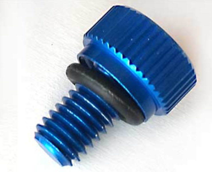 Anodized Aluminum Bead Lock Screws (Blue,Red,Green & Gold)